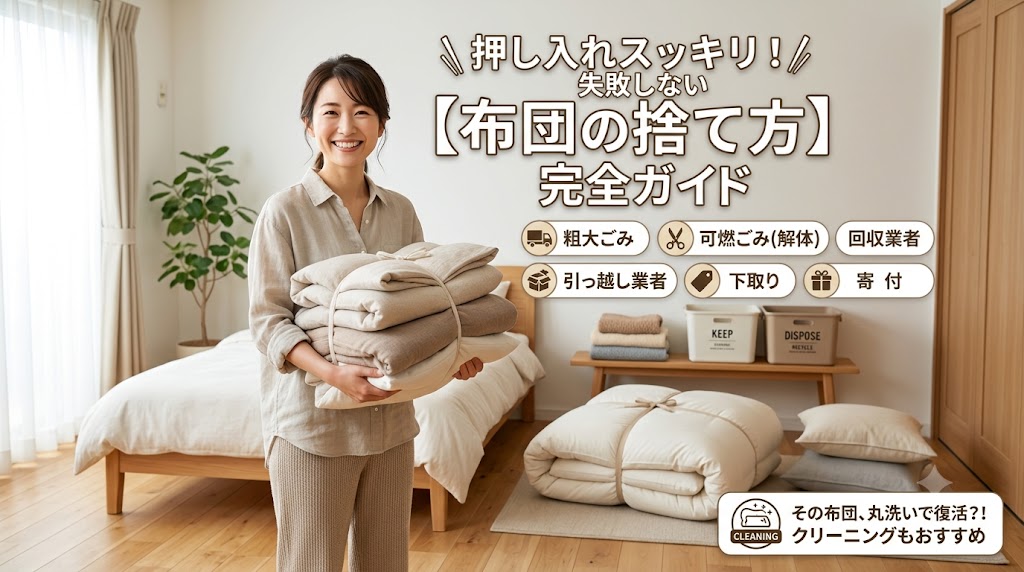 布団捨て方